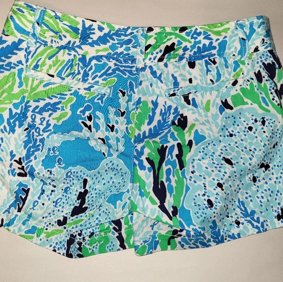 Lilly Pulitzer Callahan Shorts Women's Size 0 Beach Tropical Resortwear - Picture 4 of 6